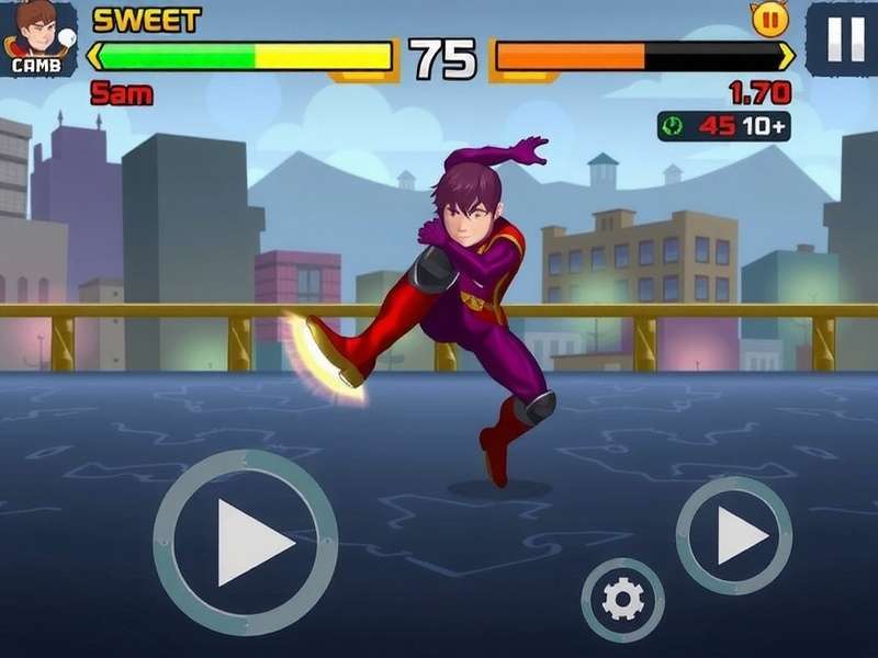 Intense combat action in Fierce Kick Avenger Fierce Kick Avenger Gameplay